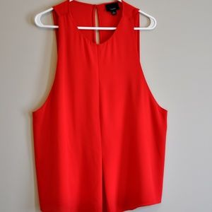 Red dressy tank